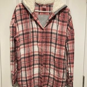 Ladies plaid shirt